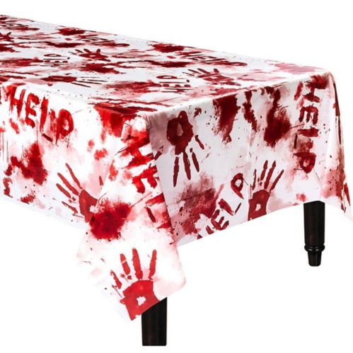 Bloody Hands Table Cover Halloween Decoration Product image