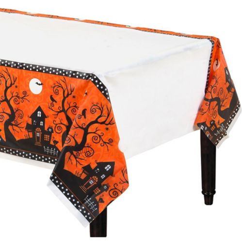 Frightfully Fancy Plastic Table Cover Product image