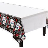 Day of the Dead Sugar Skull Table Cover | Amscannull
