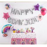 JoJo Siwa Birthday Party "Bows Make Everything Better" Paper Table Cover, Pink/White | Nickelodeonnull