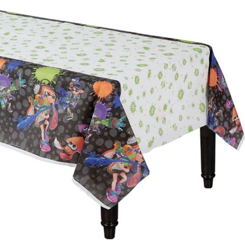 Splatoon Birthday Party Paper Table Cover Product image