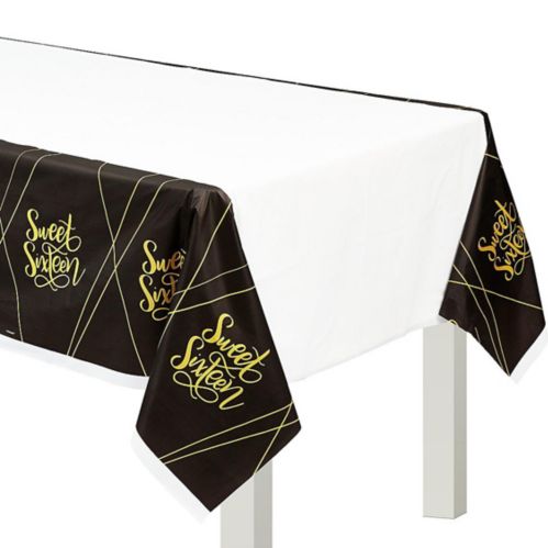 Elegant Sweet 16 Table Cover Product image