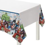 Marvel Powers Unite Plastic Reusable Table Cover for Indoor and Outdoor Use, 54-in x 96-in | Marvelnull