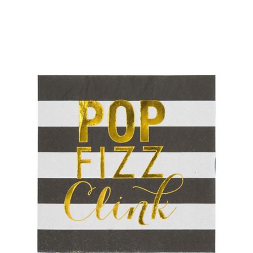 Pop Fizz Clink Beverage Napkins, 16-pk Product image