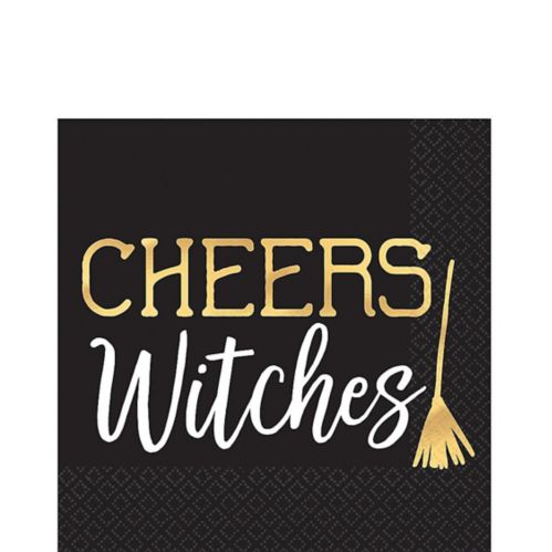Cheers Witches Beverage Napkins, 16-pk Product image