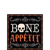 Bone Appetit Beverage Napkins, 16-pk