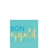 Bon Appetit Beverage Napkins, 16-pk