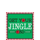 Serviettes à boisson Get Your Jingle On, paq. 16 | Amscannull