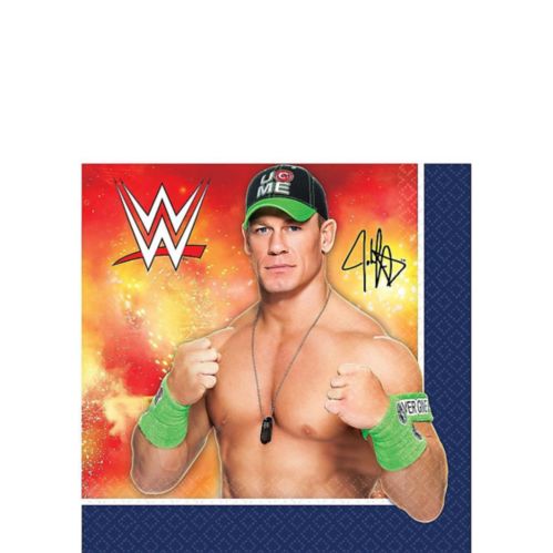 WWE Beverage Napkins, 16-pk Product image
