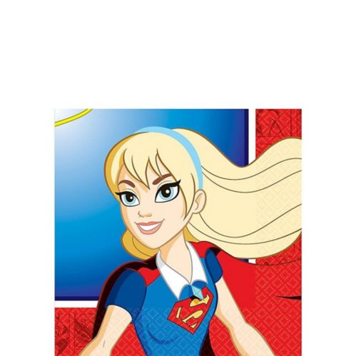 DC Super Hero Girls Beverage Napkins, 16-pk Product image