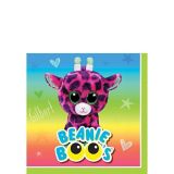 Beanie Boo's Beverage Napkins, 16-pk