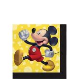 Disney Mickey Mouse Forever Birthday Party Beverage Napkins, 5-in, 16-pk | Mickeynull
