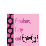 Another Year of Fabulous 30 Beverage Napkins, 16-pk