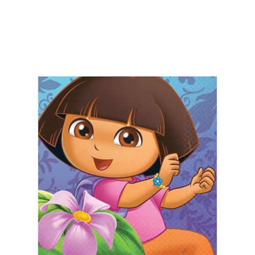 Dora Beverage Napkins, 16-pk Product image