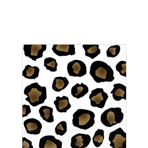 Black Leopard Napkins Product image