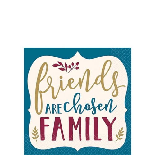 Friends Are Chosen Family Beverage Napkins, 16-pk Product image