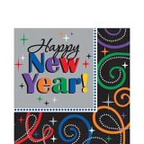Cheers New Year's Lunch Napkins, 16-pk