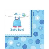 It's a Boy Baby Shower Lunch Napkins, 16-pk
