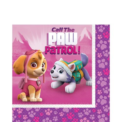 PAW Patrol Birthday Party Lunch Napkins, 6.5-in, 16-pk Product image