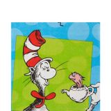 Dr. Seuss Birthday Party Large Lunch Napkins, 6.5-in, 16-pk