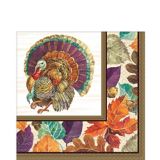 Traditional Thanksgiving Lunch Napkins, 16-pk