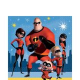 Disney Incredibles 2 Birthday Party Lunch Napkins, 6.5-in, 16-pk | Disneynull
