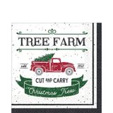Serviettes de table Tree Farm, paq. 16 | Amscannull