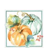 Serviettes de table en papier Peinture d'automne, paq. 16