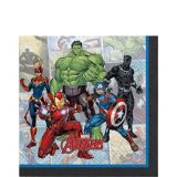 Serviettes de table pour fête d'anniversaire, Marvel Powers Unite, paq. 16 | Marvelnull