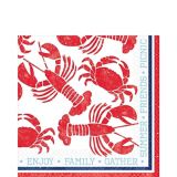 Seafood & Summer Lunch Napkins, 16-pk
