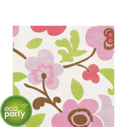 Floral Linen Lunch Napkins Product image
