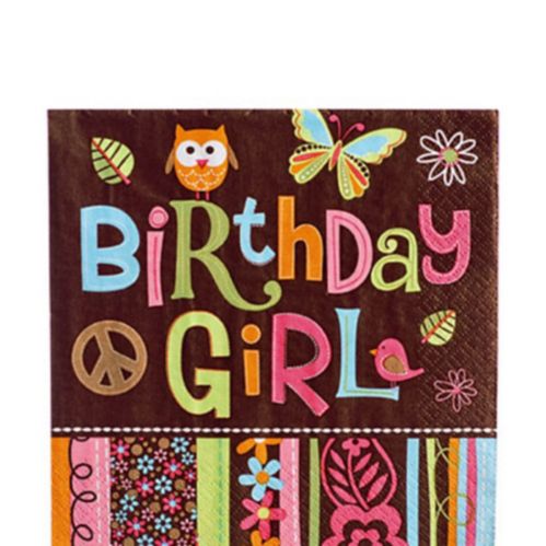 Hippie Chick Lunch Napkins, 16-pk Product image
