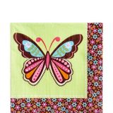 Hippie Chick Lunch Napkins, 16-pk | Amscannull