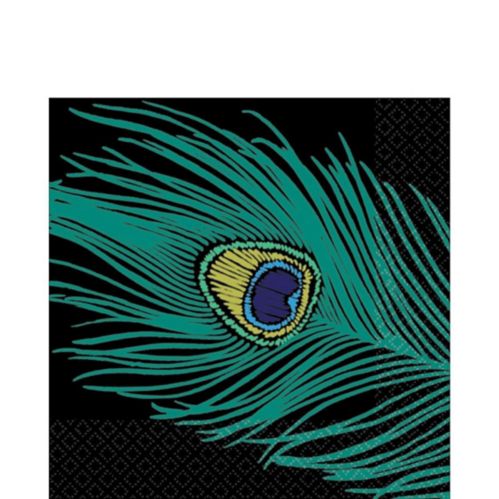 Peacock Plume Lunch Napkins Product image