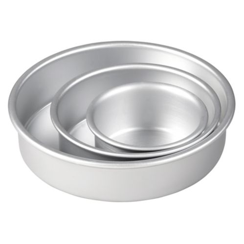 Wilton Aluminum Round Cake Pans, 3-pc Product image