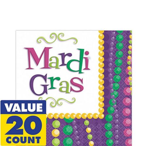 Mardi Gras Celebration Lunch Napkins, 20-pk Product image