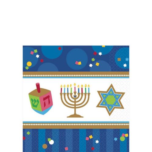Hanukkah Celebrations Beverage Napkins, 36-pk Product image