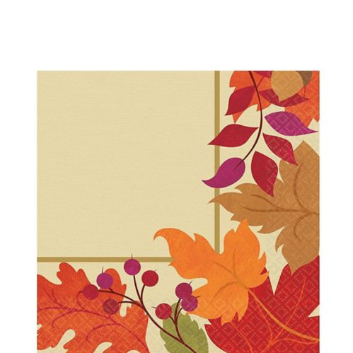 Festive Fall Lunch Napkins, 36-pk Product image