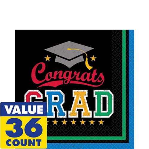 Made the Grade Graduation Lunch Napkins 36ct Product image