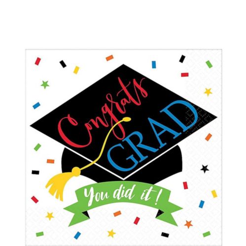 You Did It Grad Lunch Napkins, 125-pk Product image