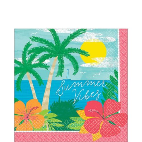 Summer Vibes Lunch Napkins, 125-pk Product image