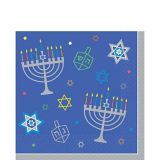 Eight Happy Nights Lunch Napkins, 36-pk | Amscannull
