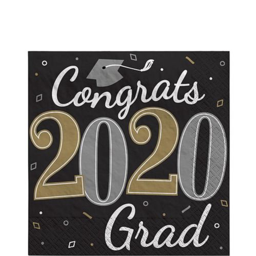 Well Done Class of 2020 Lunch Napkins, 36-pk Product image