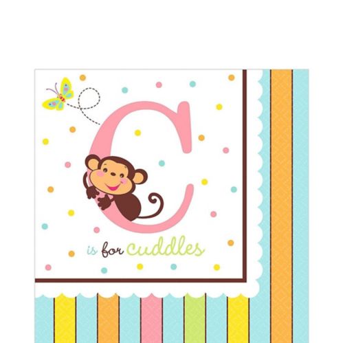 Fisher-Price ABC Baby Shower Lunch Napkins, 36-pk Product image