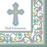 Blessed Day Communion Lunch Napkins, 36-pk | Amscannull