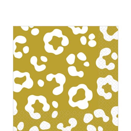 Gold Cheetah Napkins Product image