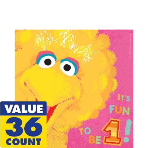 Sesame Street Big Bird Lunch Napkins, 36-pk Product image
