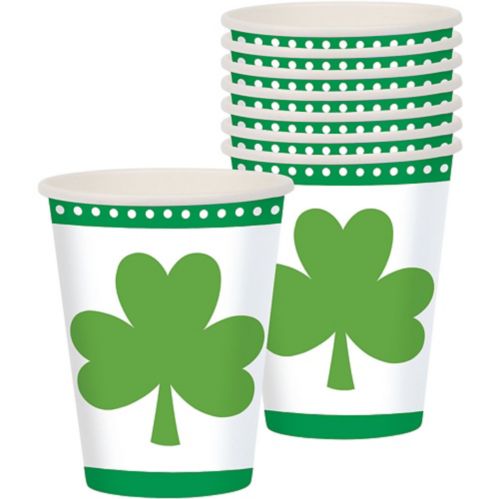 Lucky Shamrock Cups, 8-pk Product image