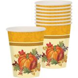 Bountiful Holiday Cups, 8-pk | Amscannull