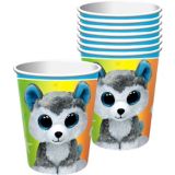 Beanie Boo's Birthday Party Paper Cups, 9-oz, 8-pk | Amscannull